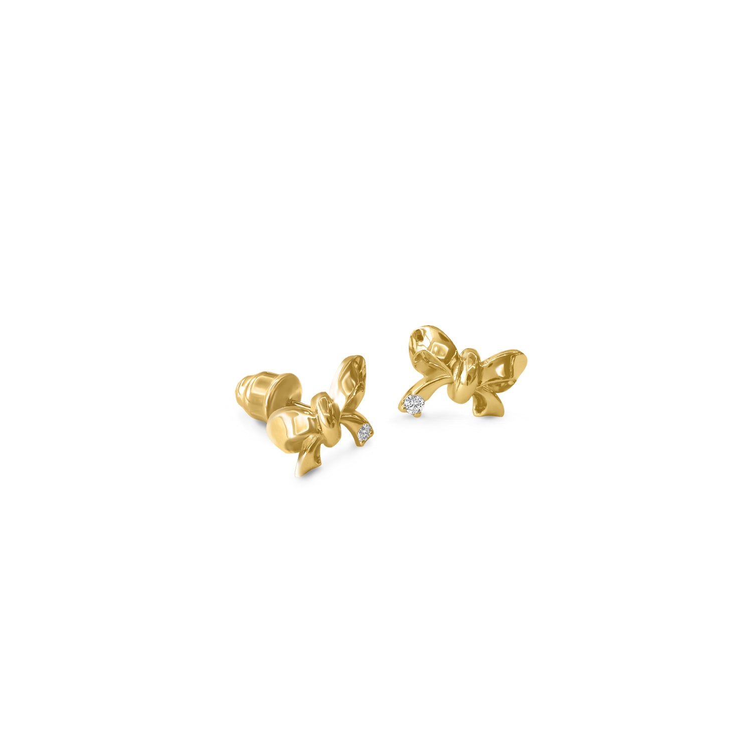 Cinderella Bow Stud Earrings