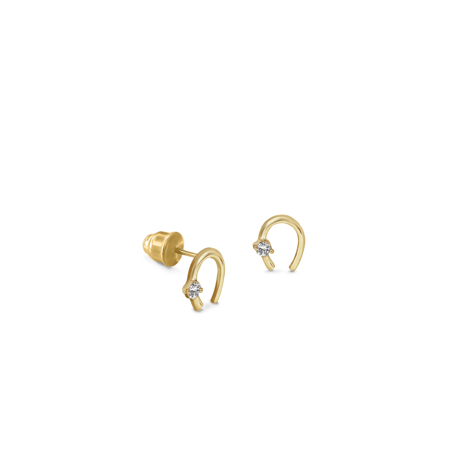 Horseshoe Stud Earrings
