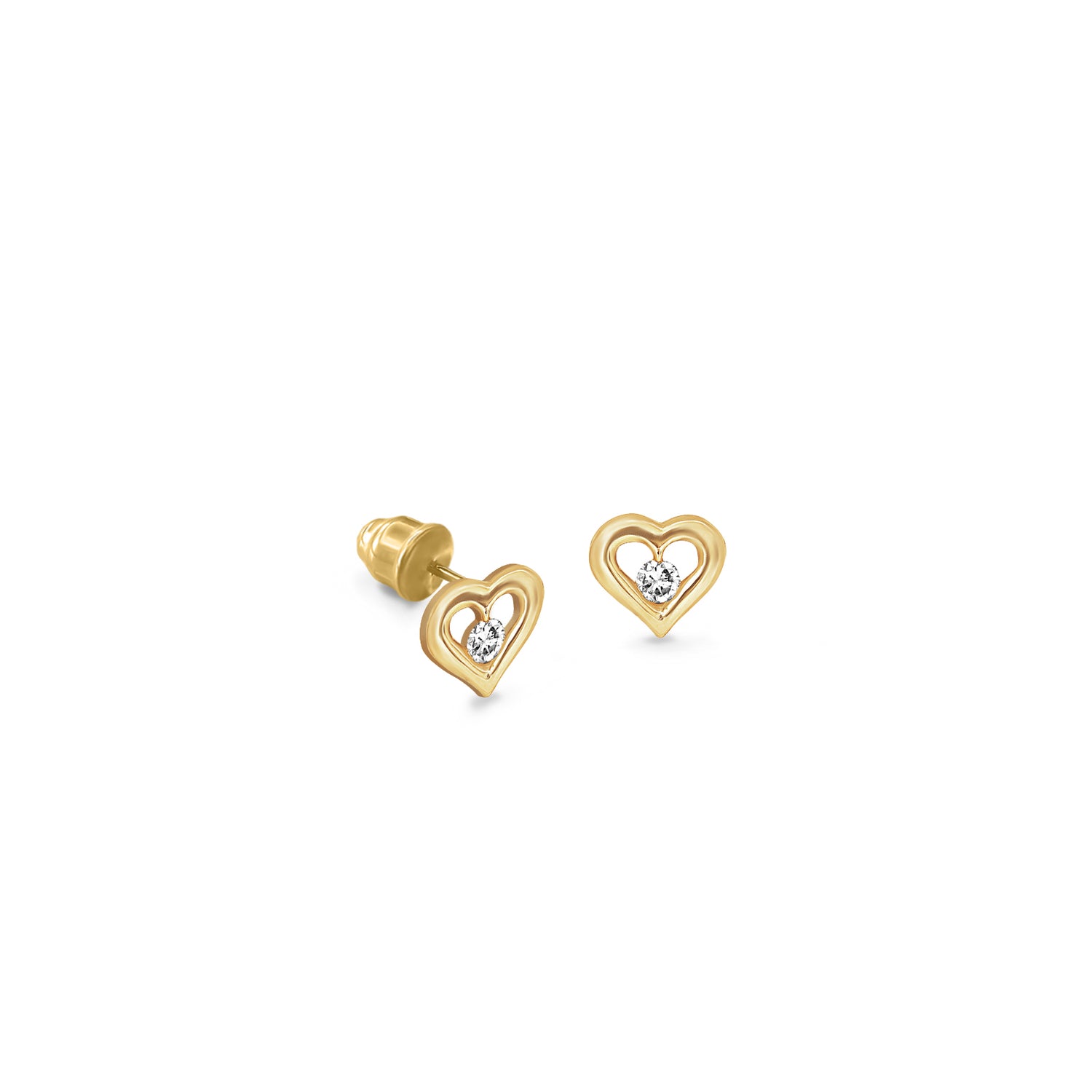 Newborn Gold Stud Earrings