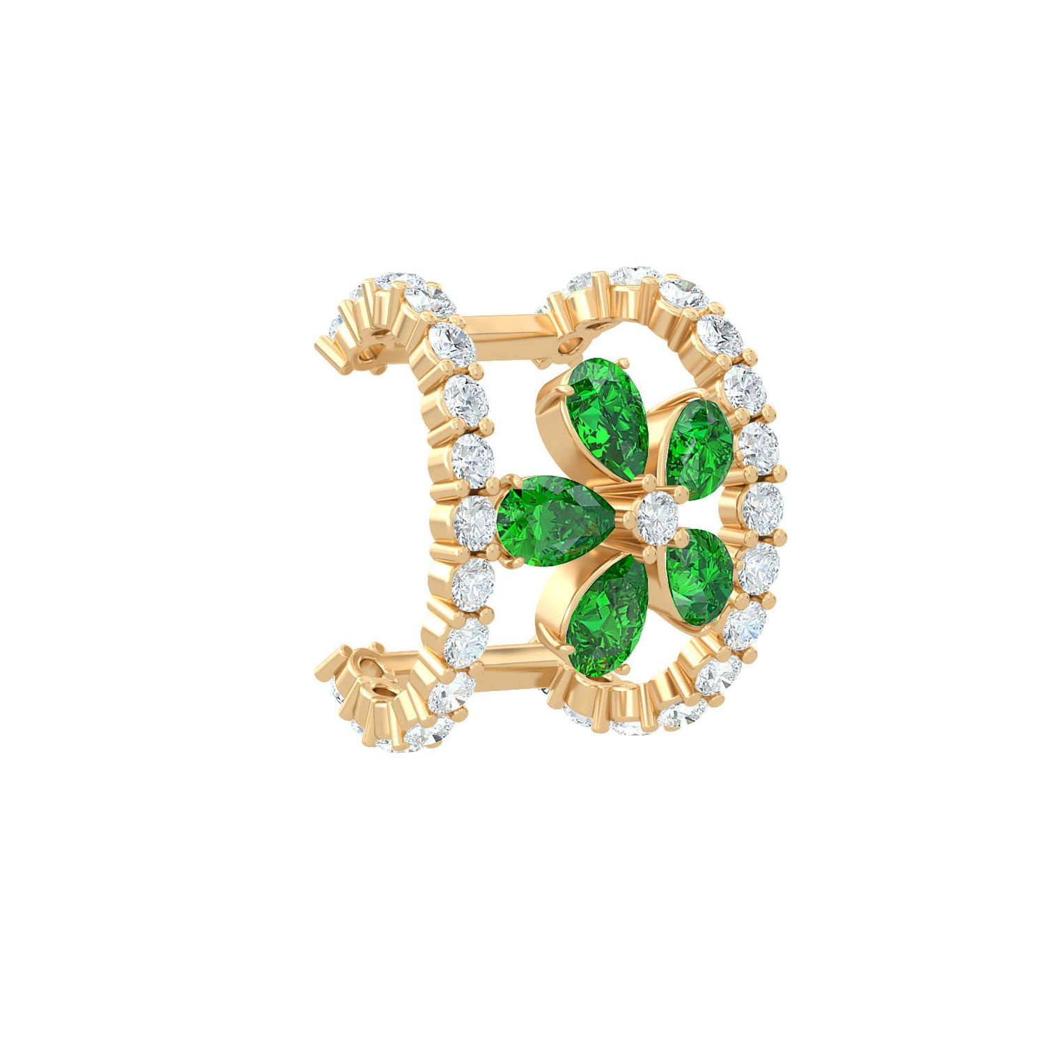 Floral Cuff Earring