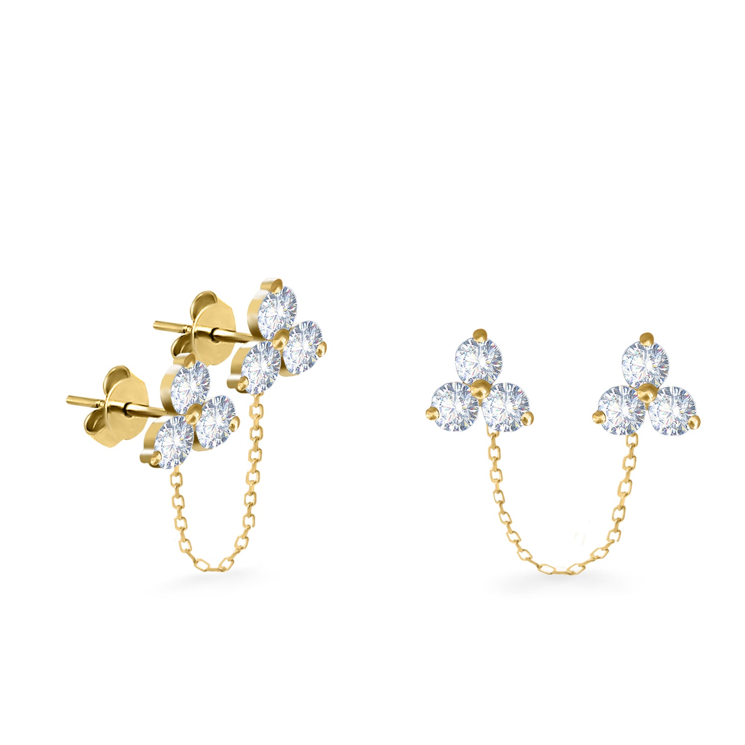 Britney Diamond Earrings