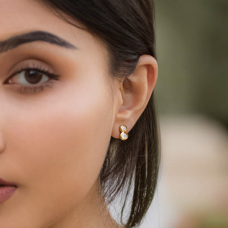 Duo Stud Earrings
