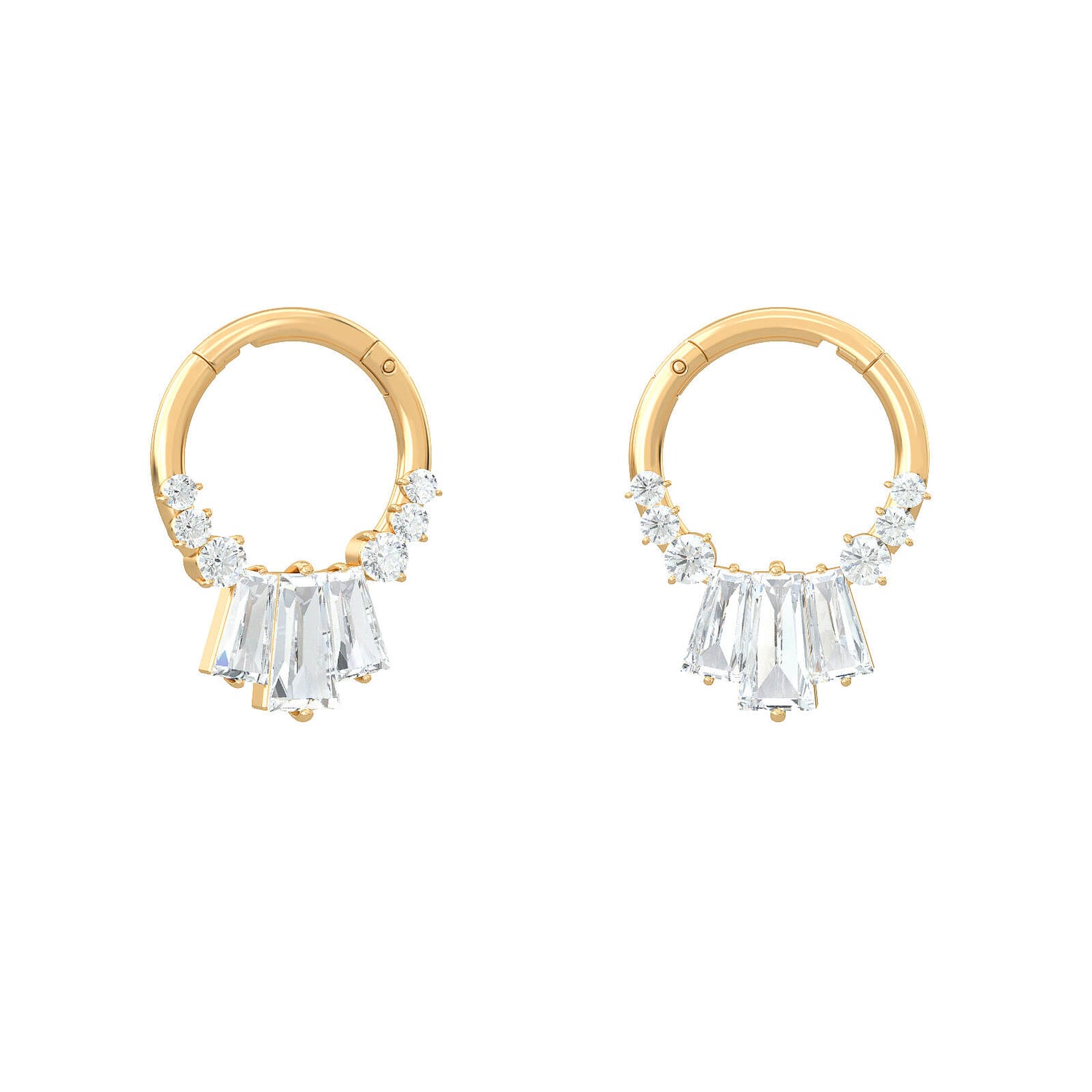 Folie Hoop Earrings