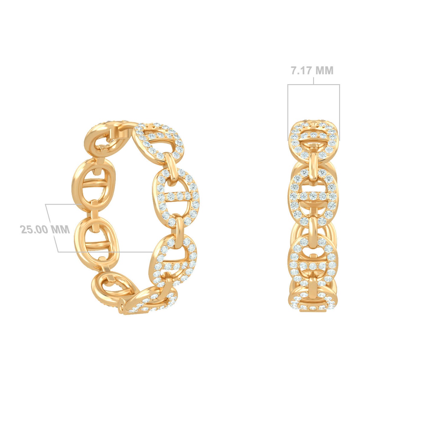 Olympia Hoop Earrings