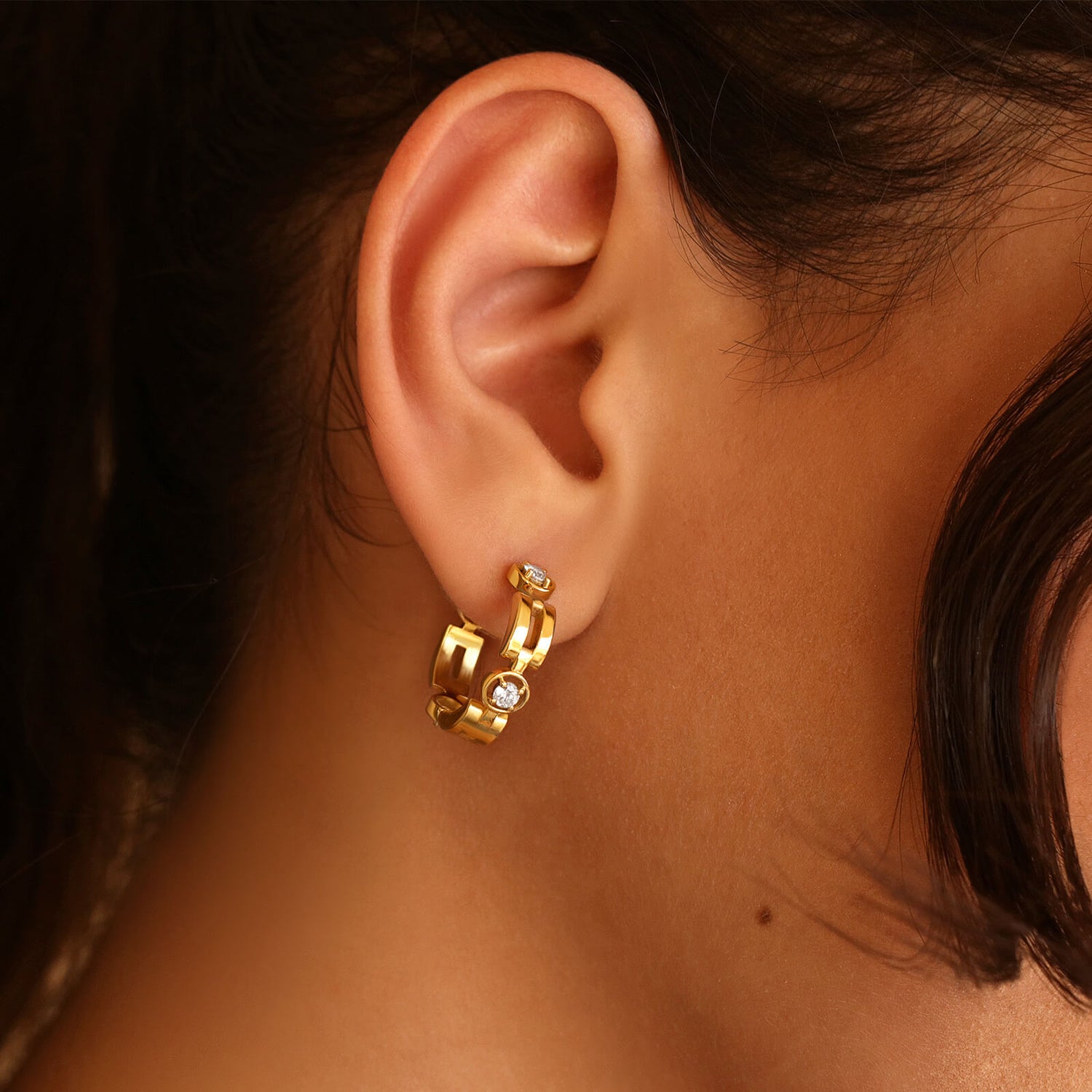Rockefeller Hoop Earrings