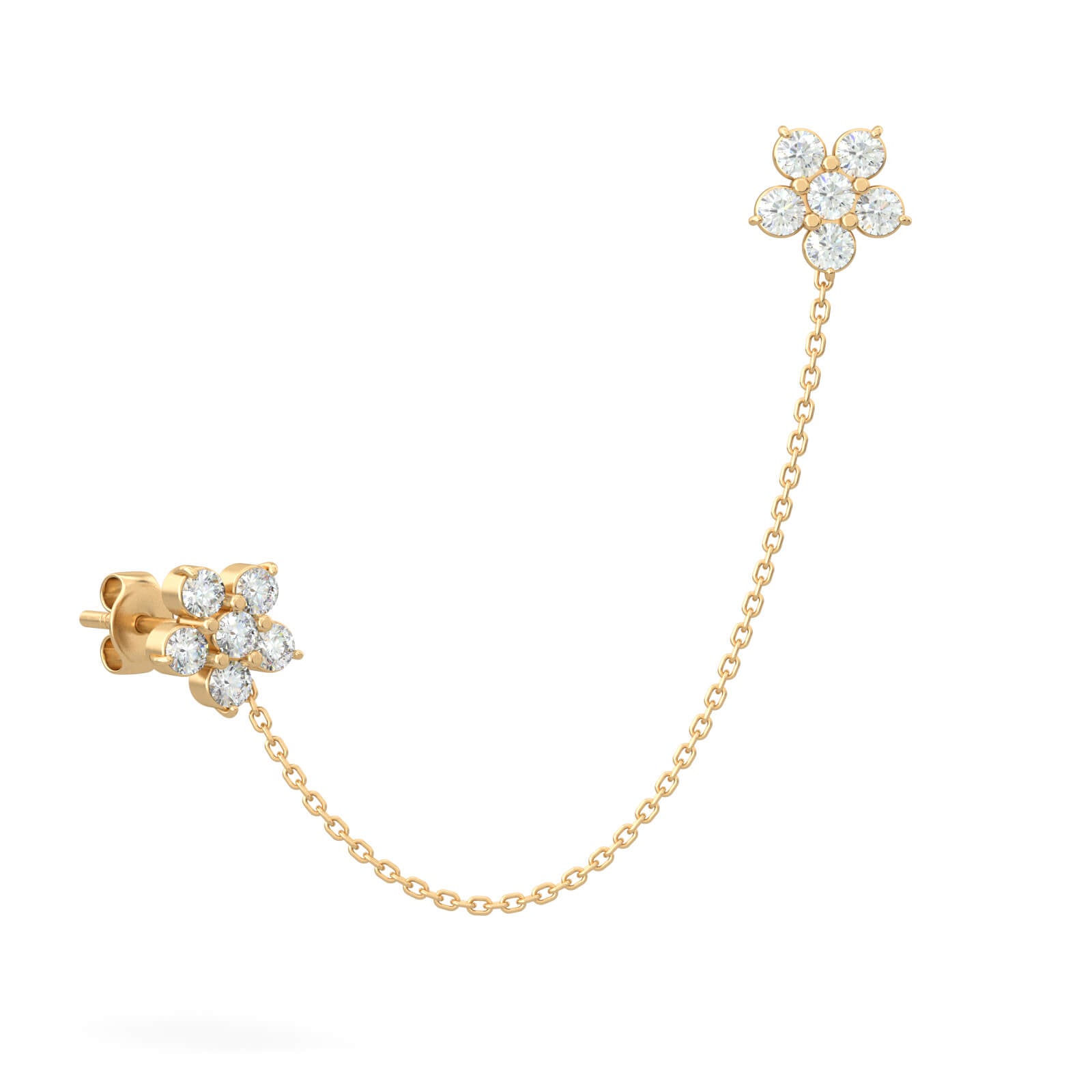fairy-flower-earrings-double-rope-18k
