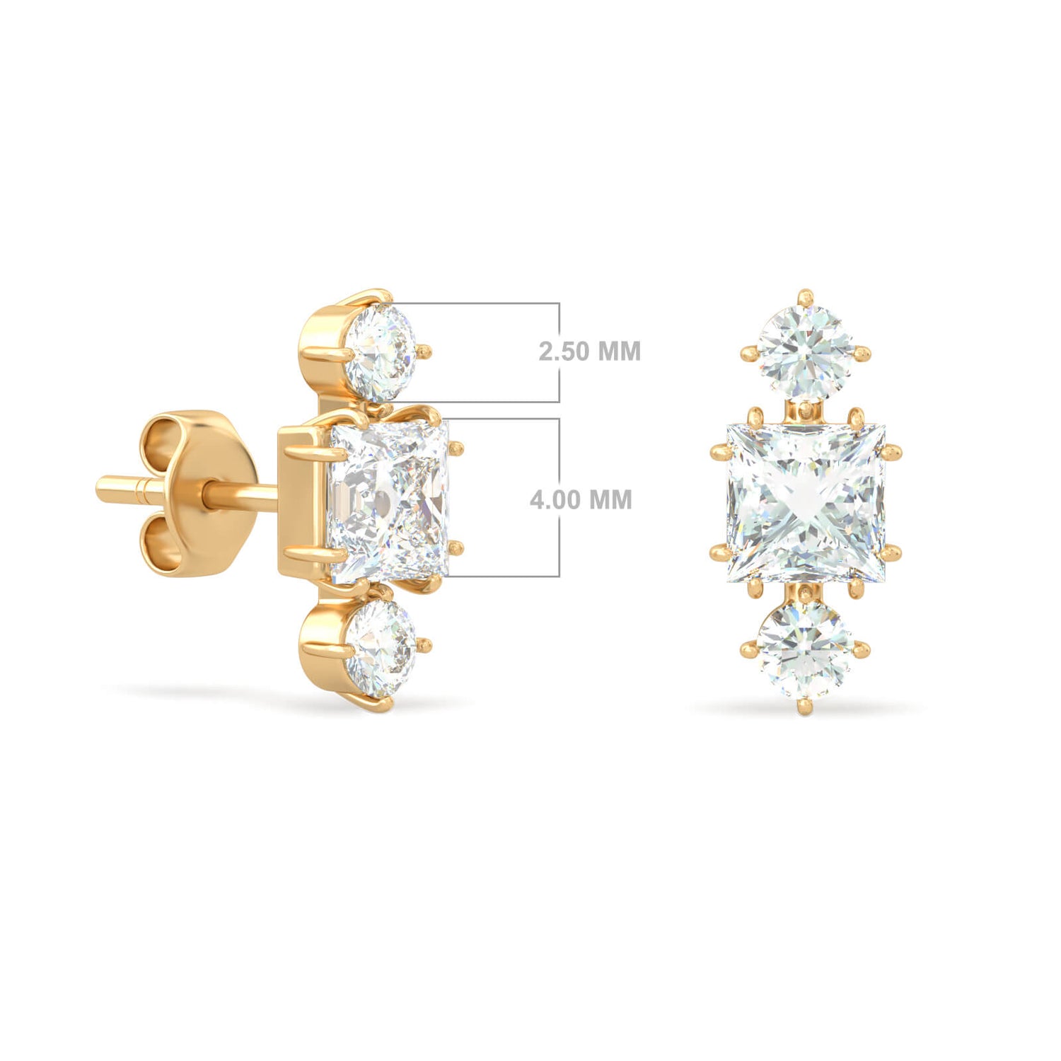 Alo Vera Stud Earrings