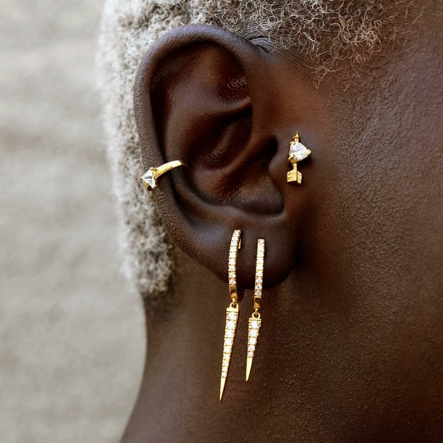 Cupidon Stud Earrings
