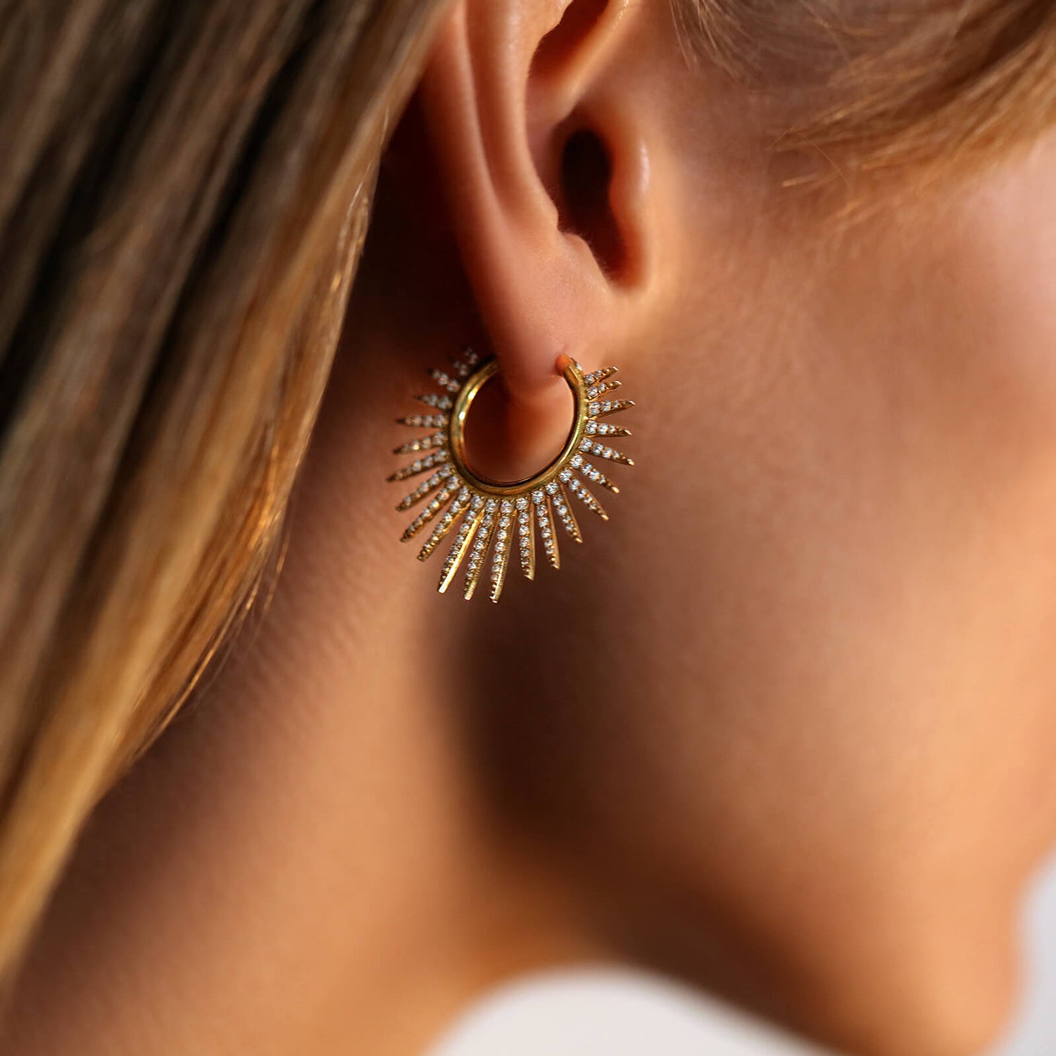 Tomawak Hoop Earrings