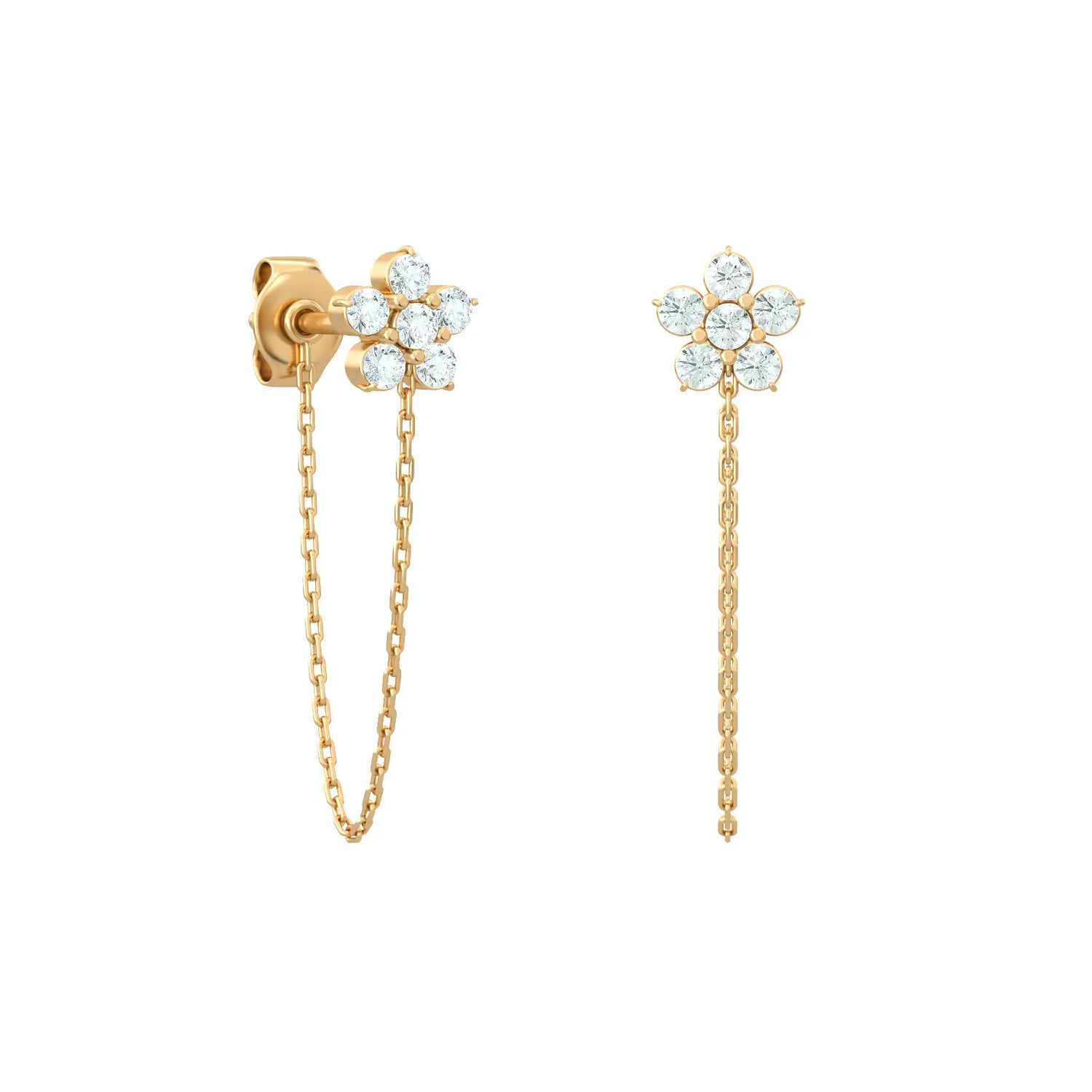 Fairy Flower Rope Earrings
