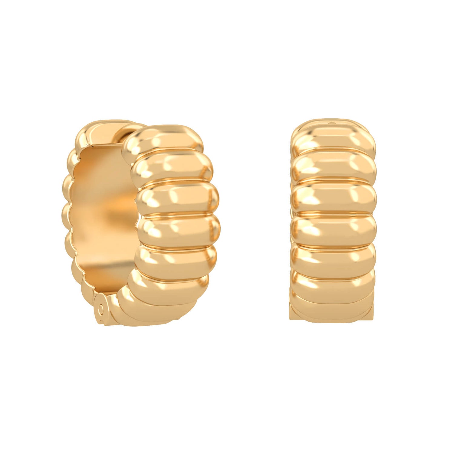 Hermes Hoop Earrings