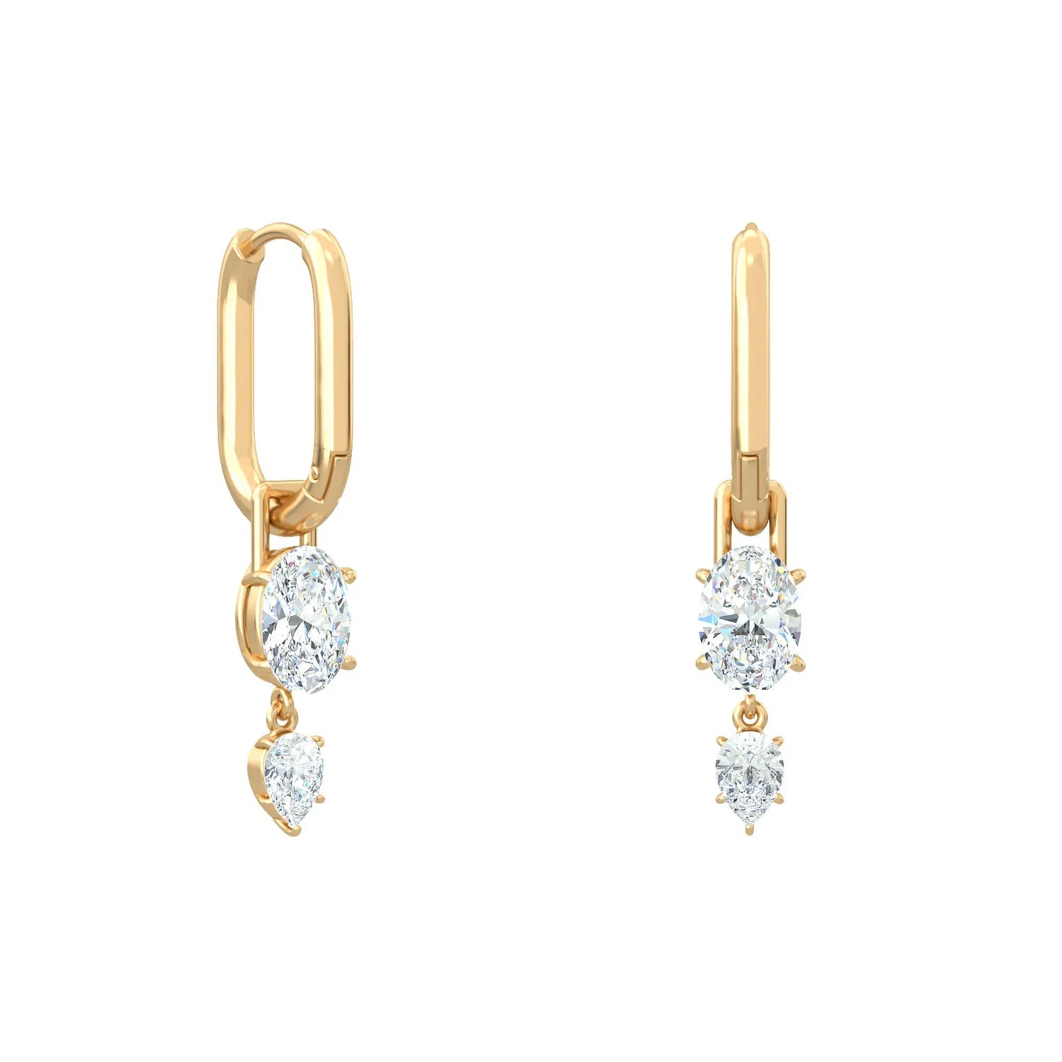 Seraphine Duo Hoop Earrings