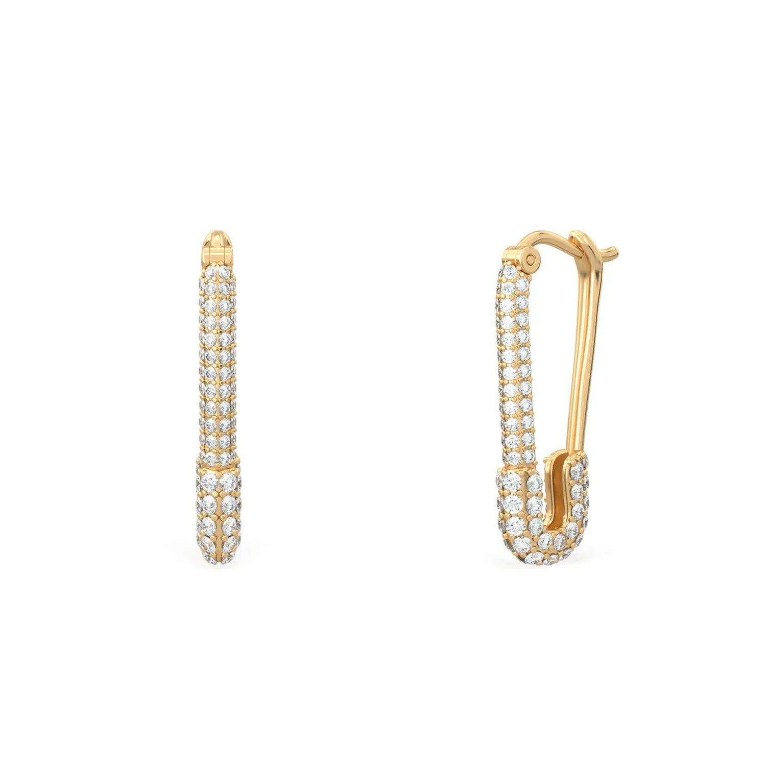 Classic Safety Pins Earrings