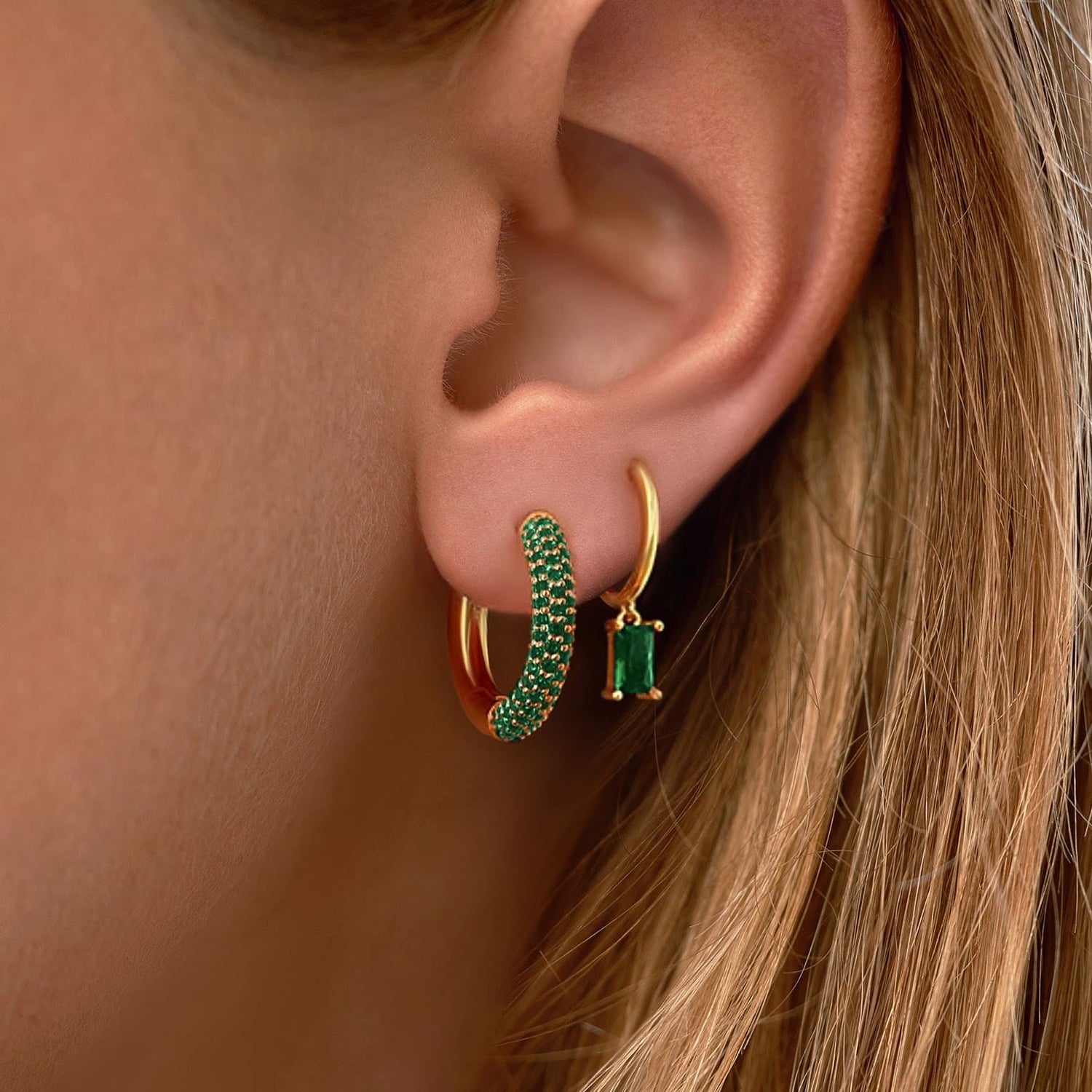 Petite Hoop Earrings