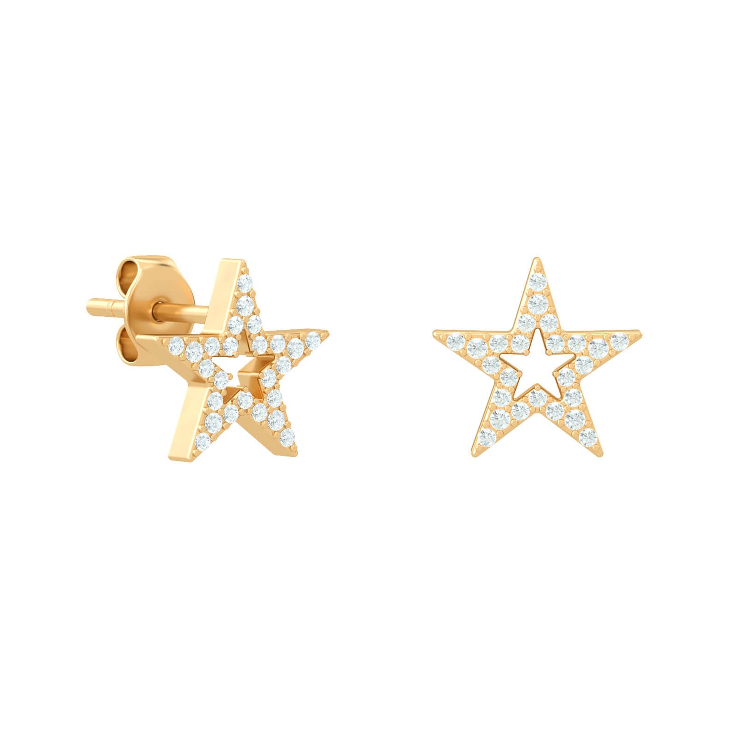Hollywood Star Stud Earrings