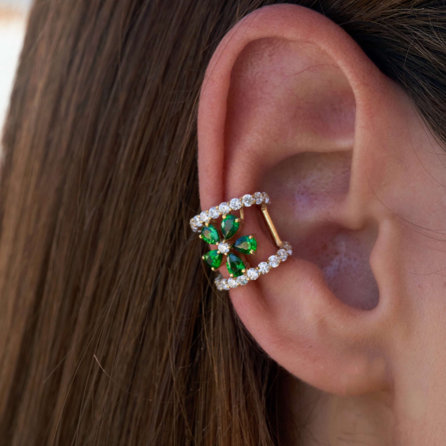 Floral Cuff Earring
