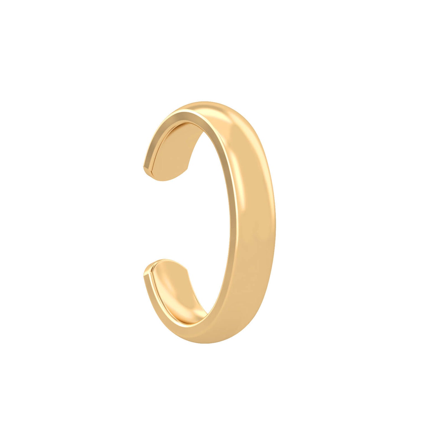 Full Gold Cuff Earring
