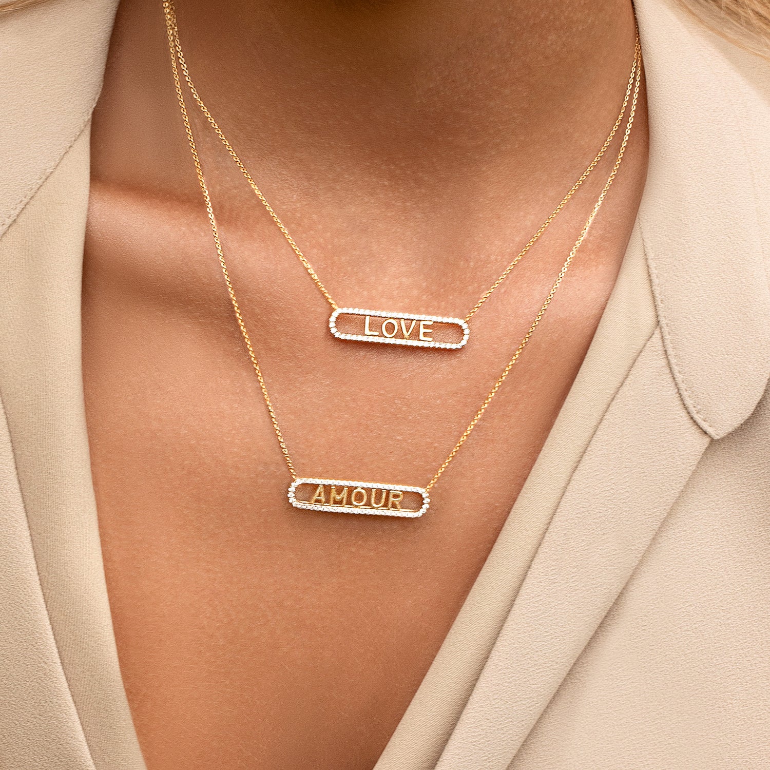 Amour Diamond Necklace