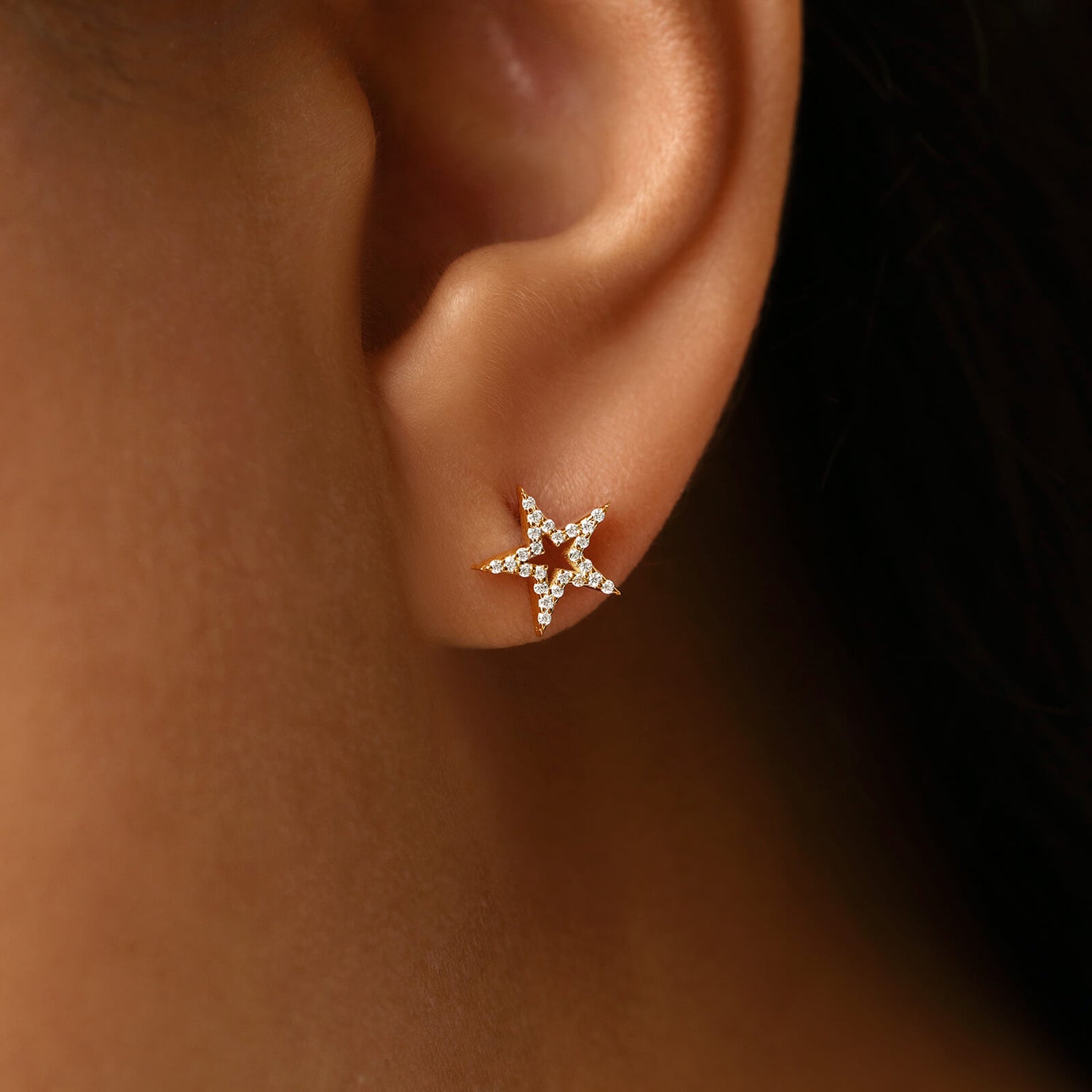 Hollywood Star Stud Earrings