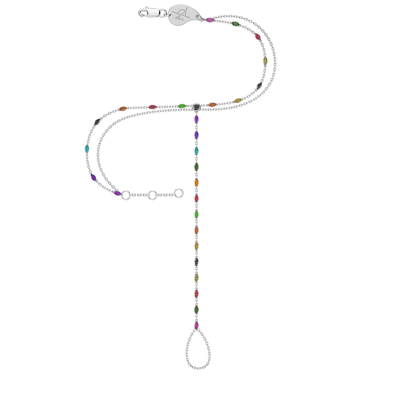 Gem Drop Premium Hand Chain