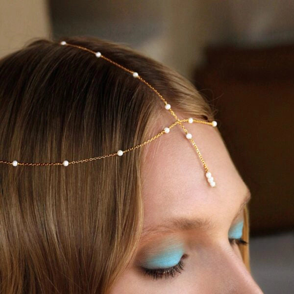 Mini Pearls Head Piece