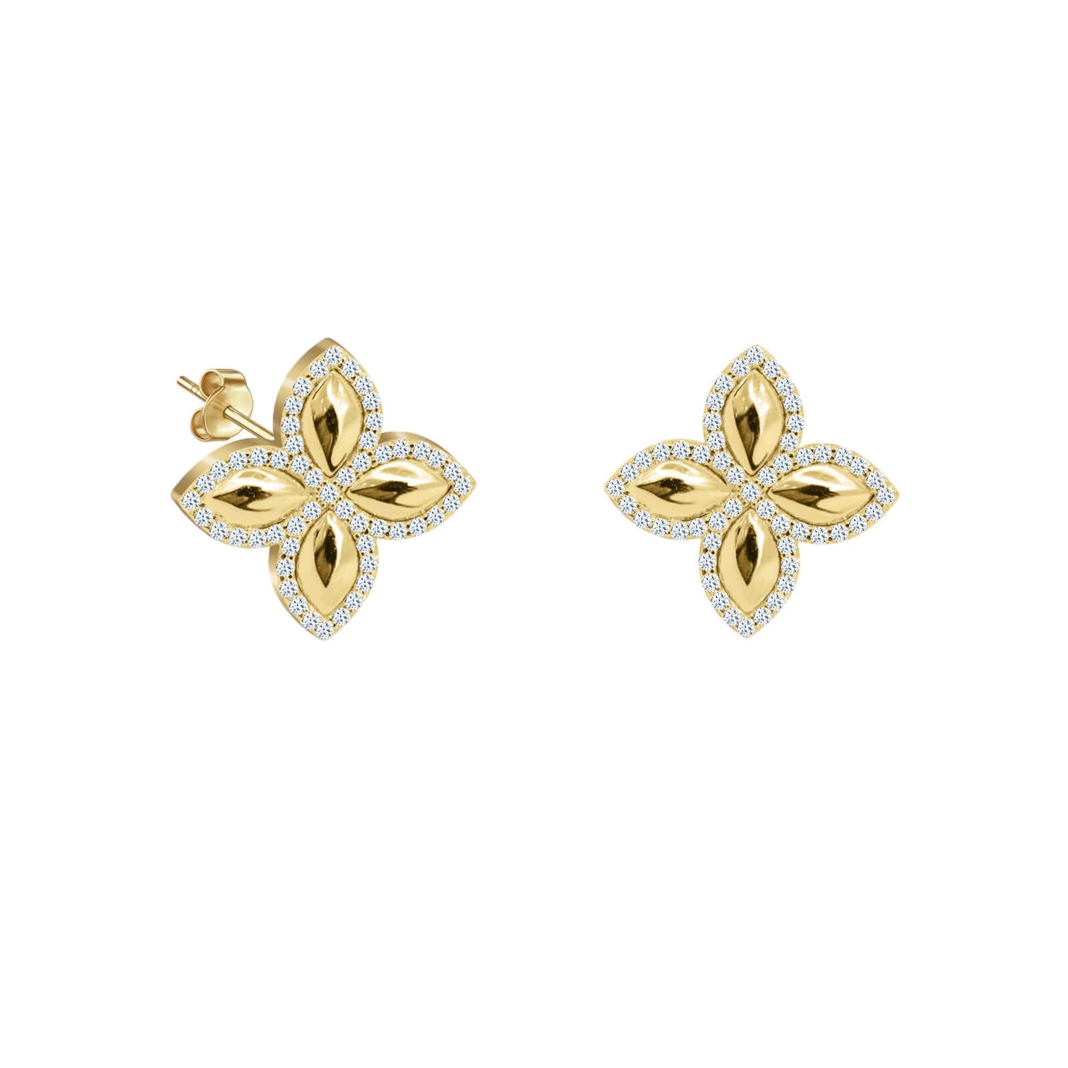 Hera Glamour Stud Earrings