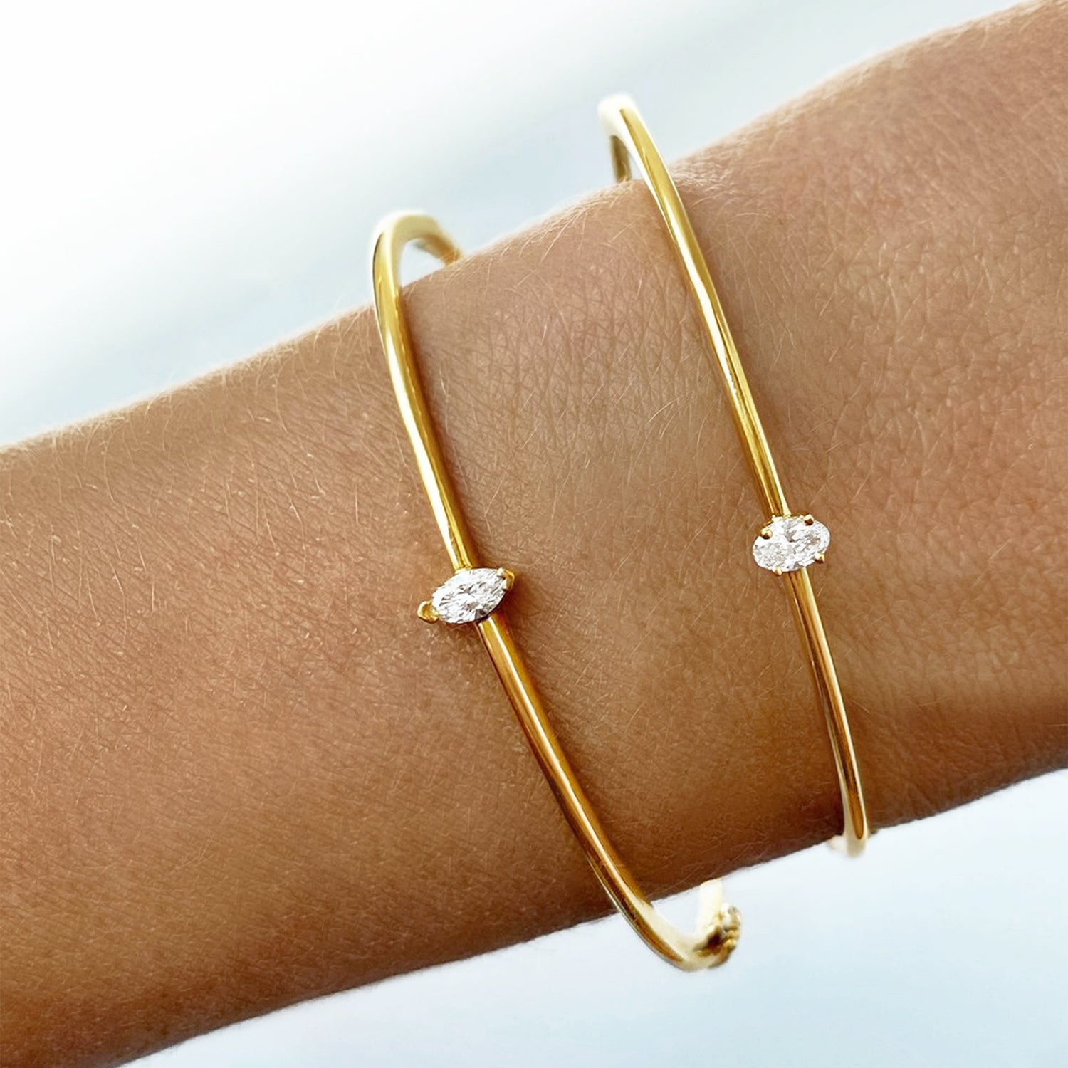 Marquise Solitaire Bracelet