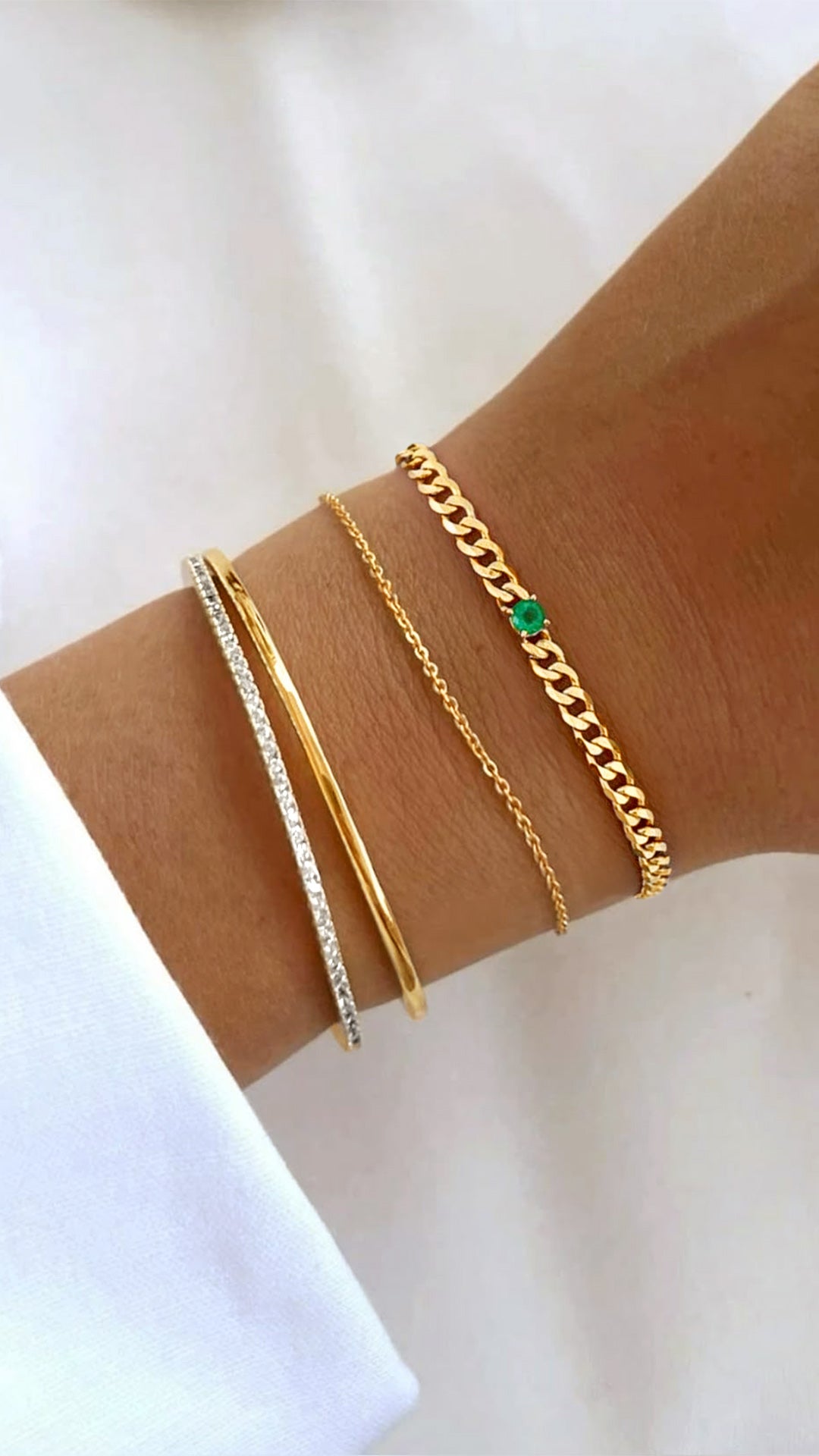Round Cuban Bracelet