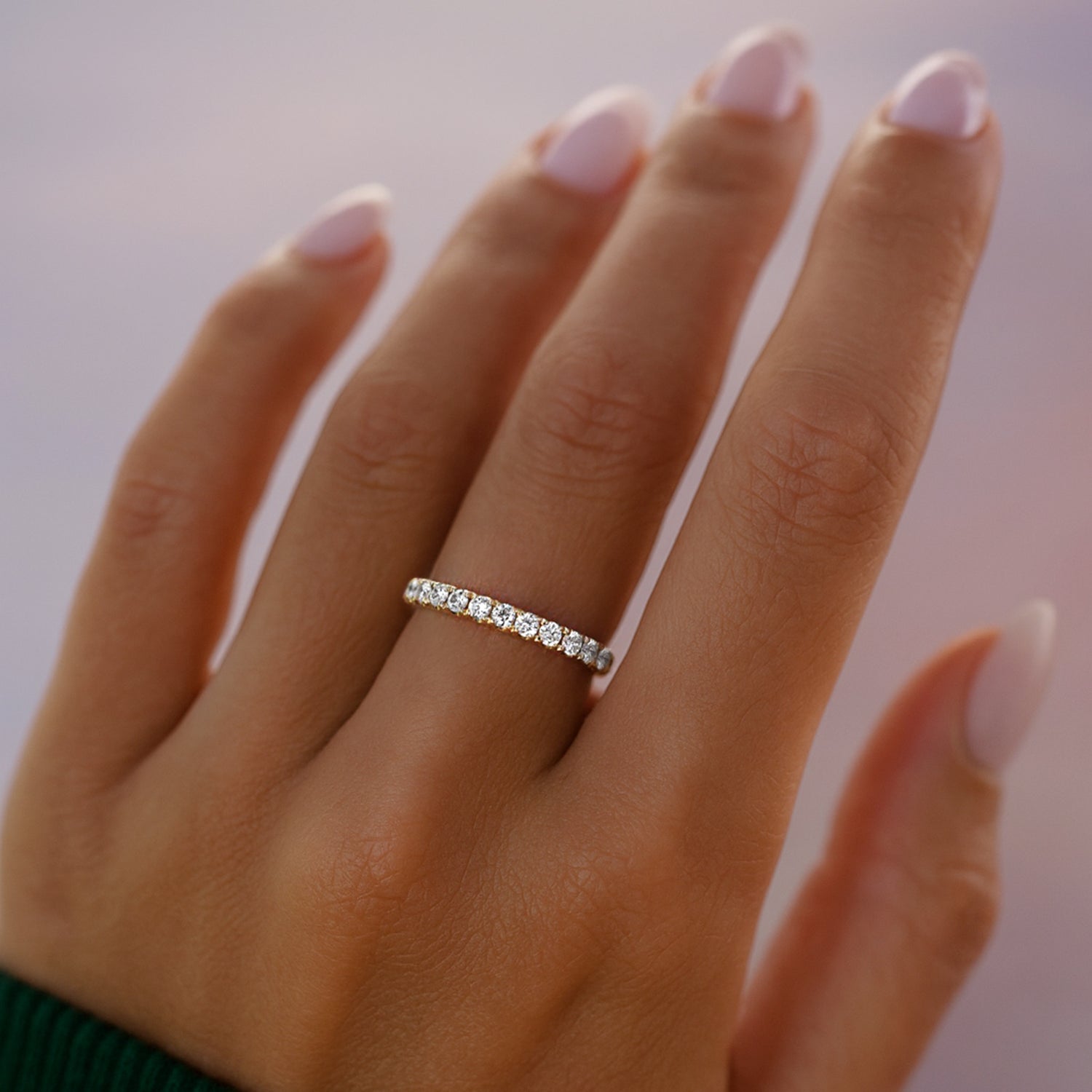 Wedding Band Glam Ring