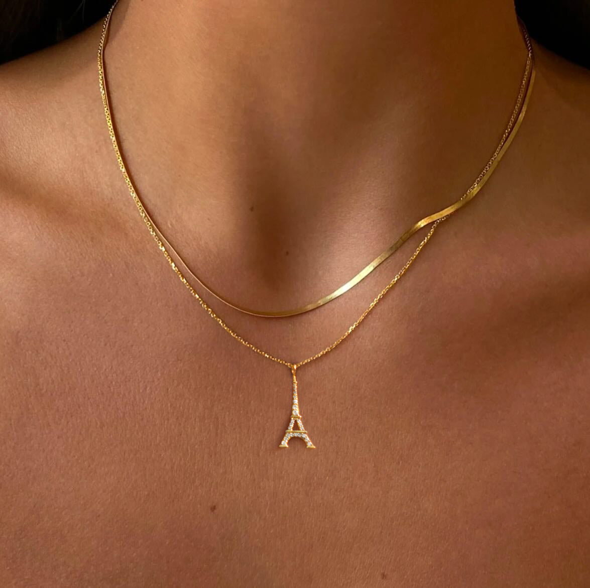 Eiffel Tower Necklace