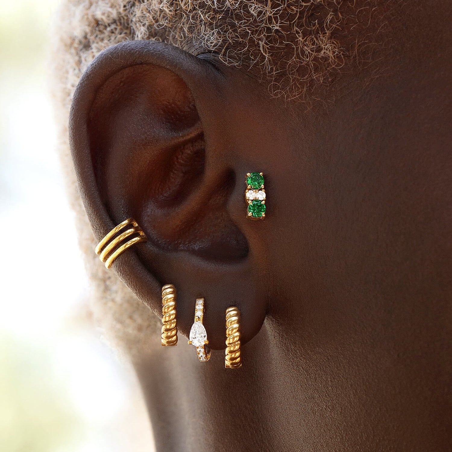 Helix Hoop Earrings