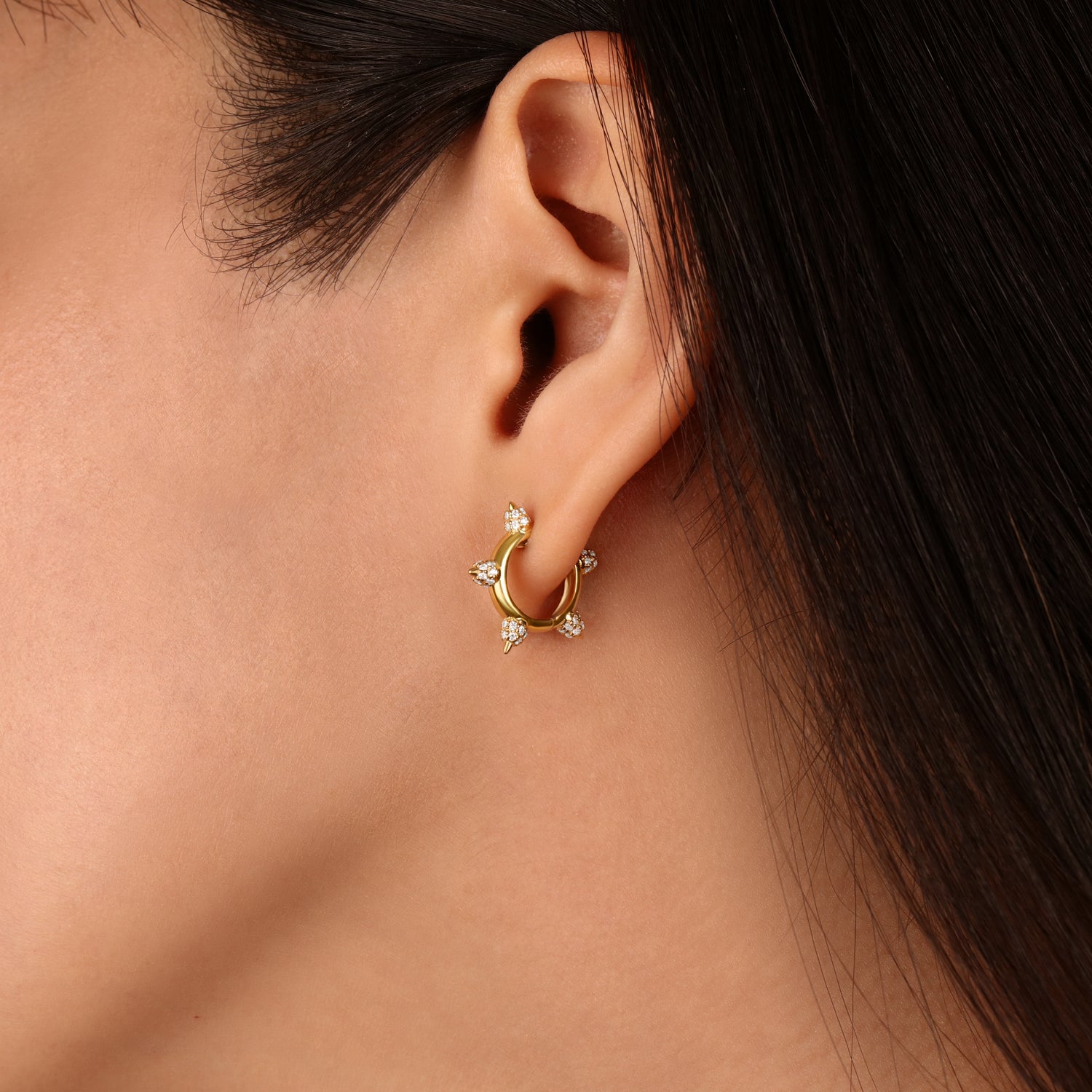 Fame Hoop Earrings