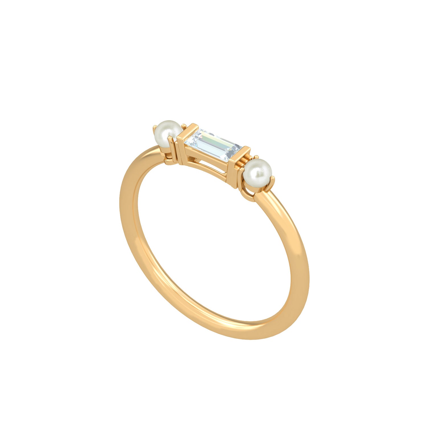 Ring Baguette minimalist