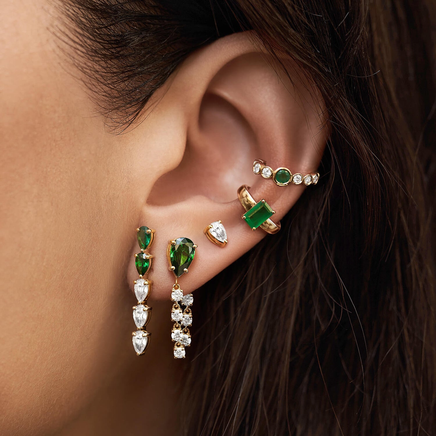 Grand Kelly Stud Earrings