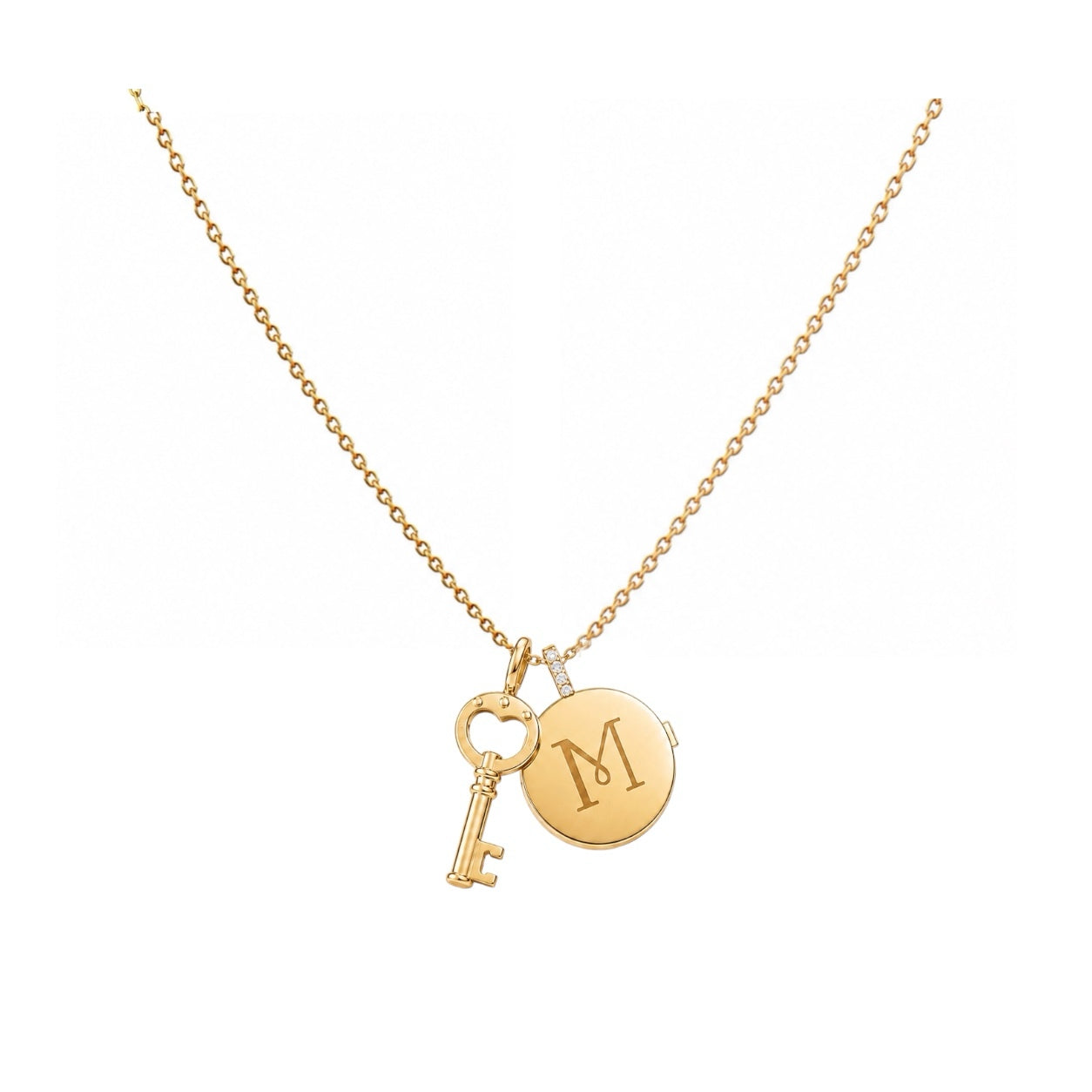 Locket & Key Necklace