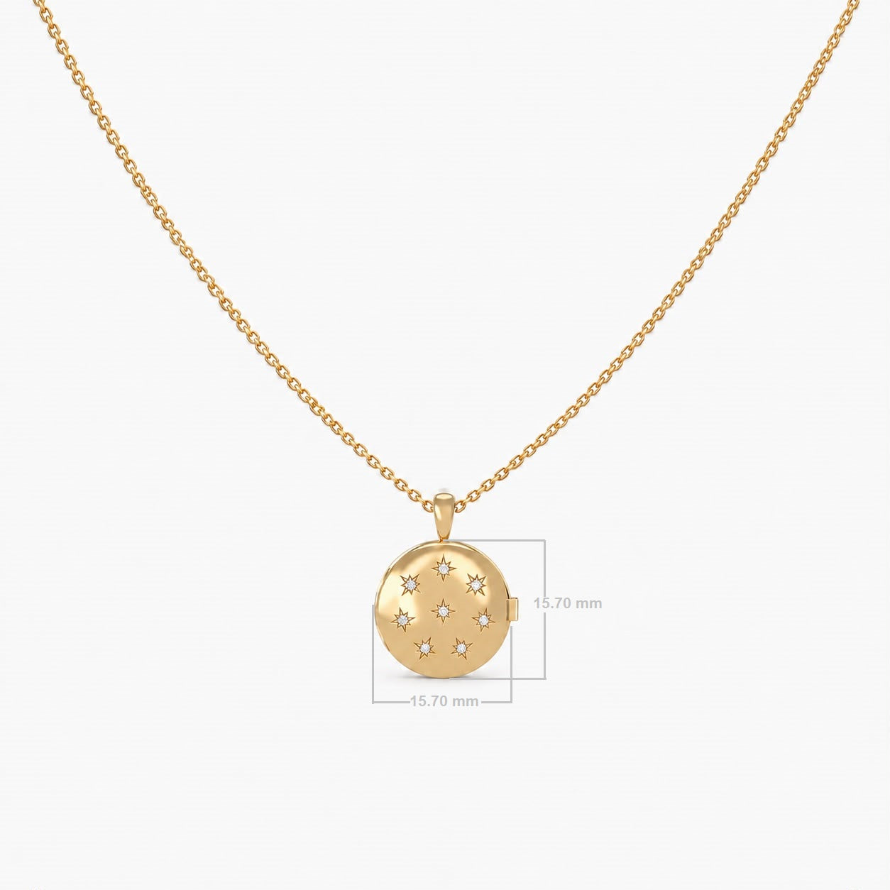 Locket Diamond Necklace
