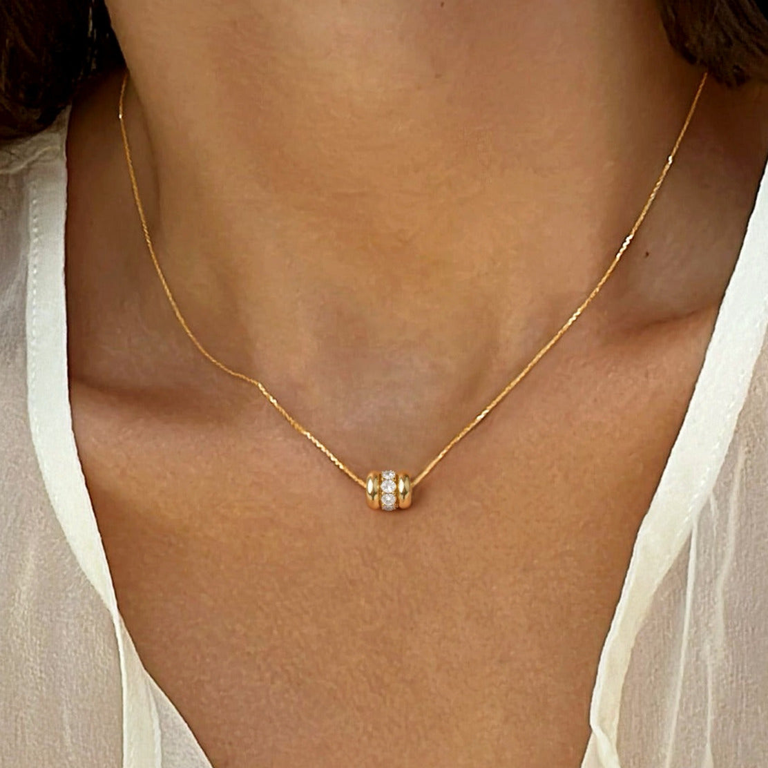 Luminara Duo Bead Choker