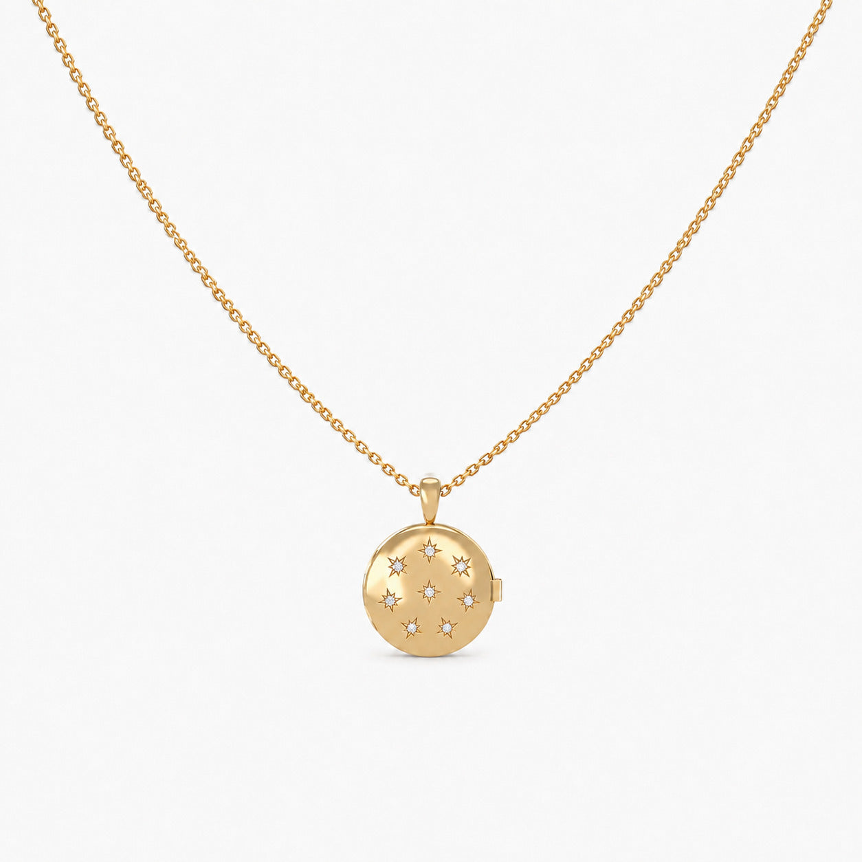 Locket Diamond Necklace