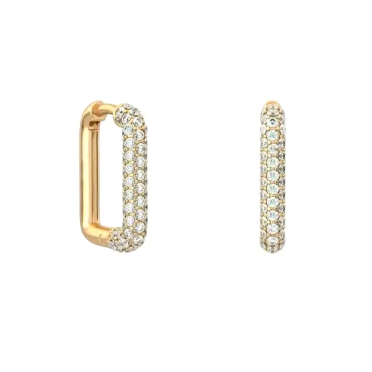 Menuet Rectangle Earrings