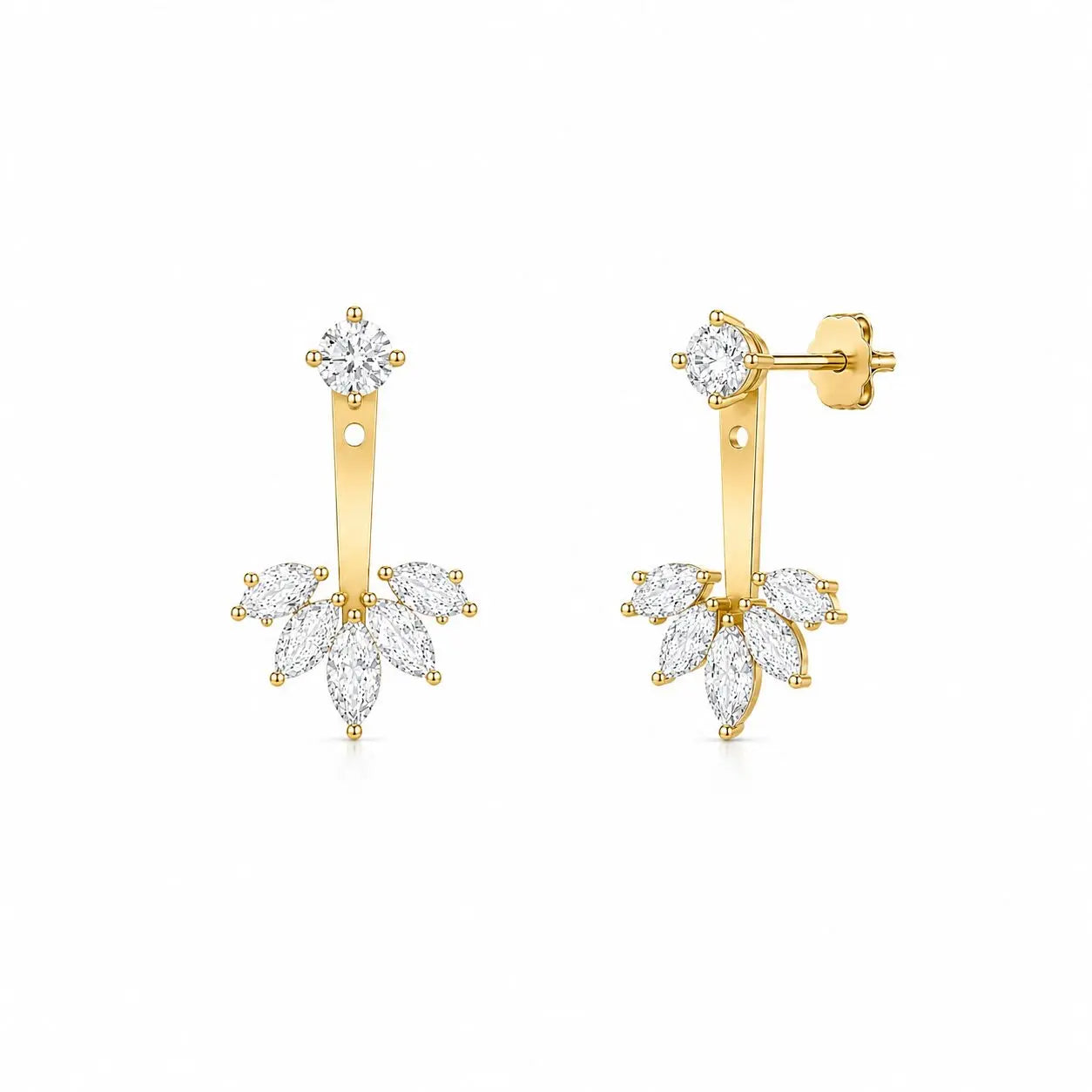 Diamond Stud Earrings - Monte Carlo