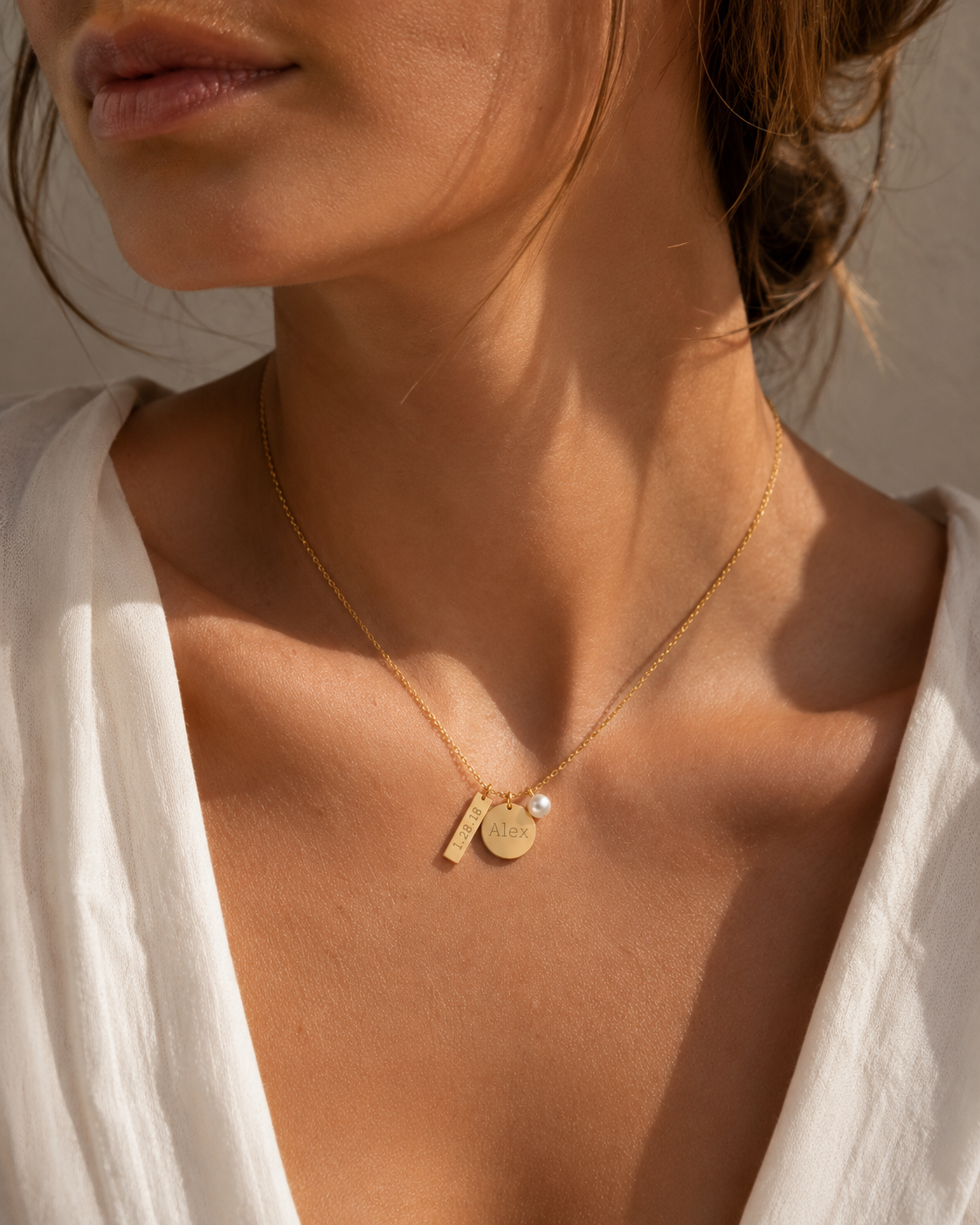 My Love ID Necklace
