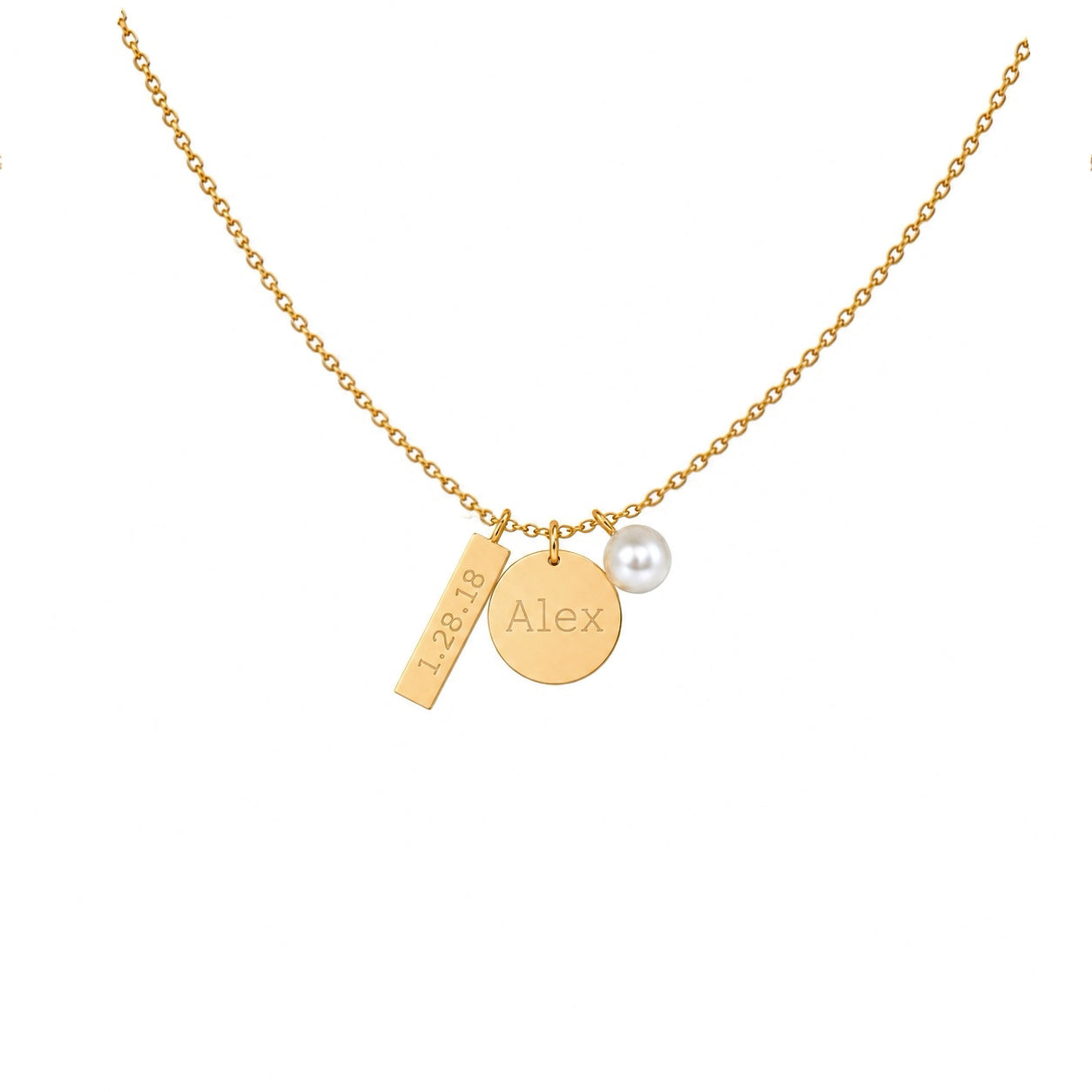 My Love ID Baby Necklace