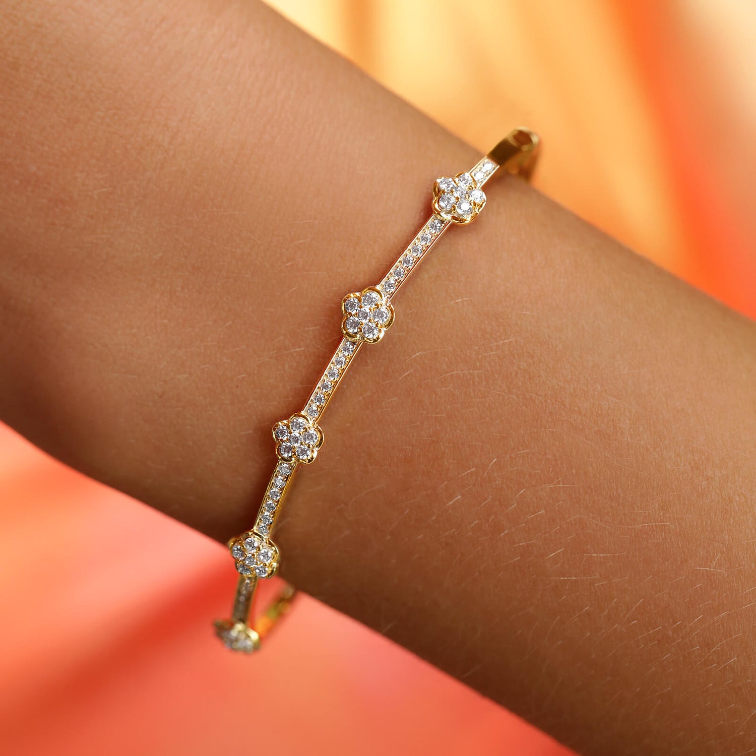 Fairy Flower Bold Bracelet