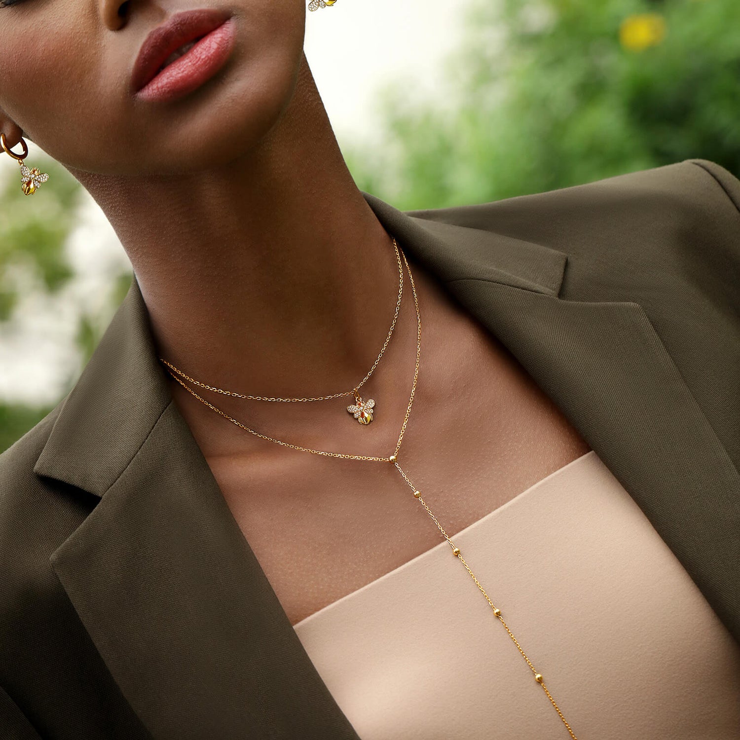 Honeycomb Necklace