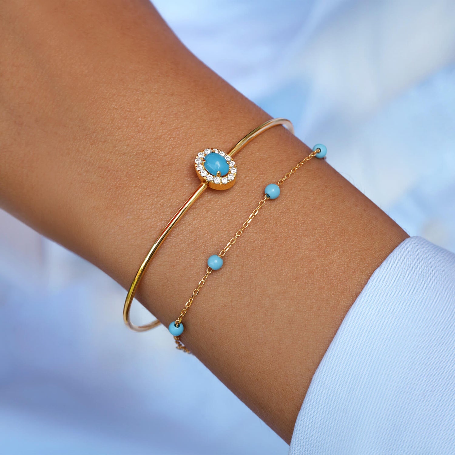 Turquoise Constellation Bracelet