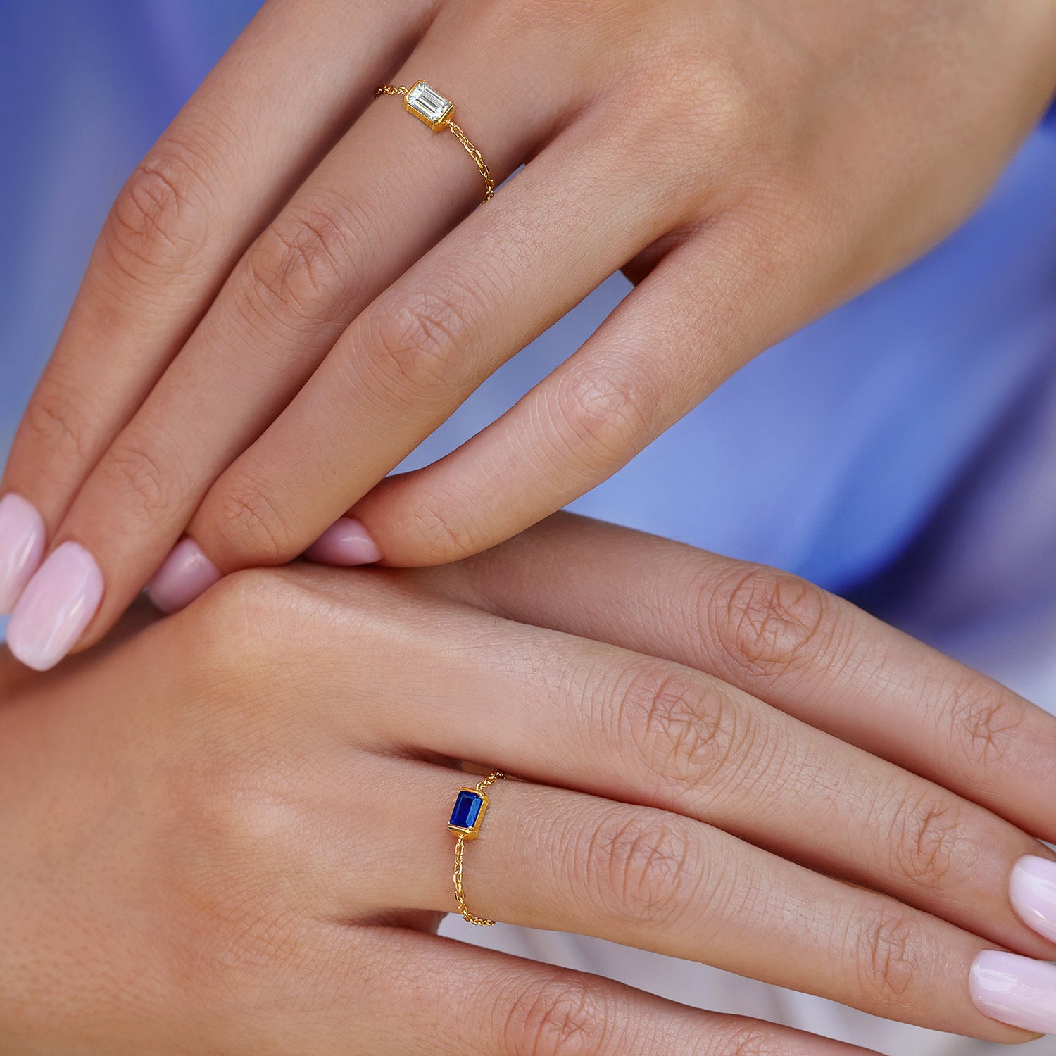 Azure  Chain Ring