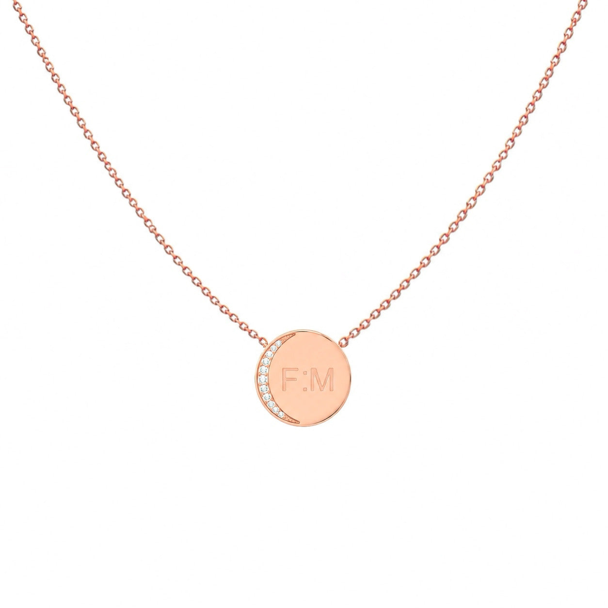 Medal_Necklace_Crescent_Moon_Rose