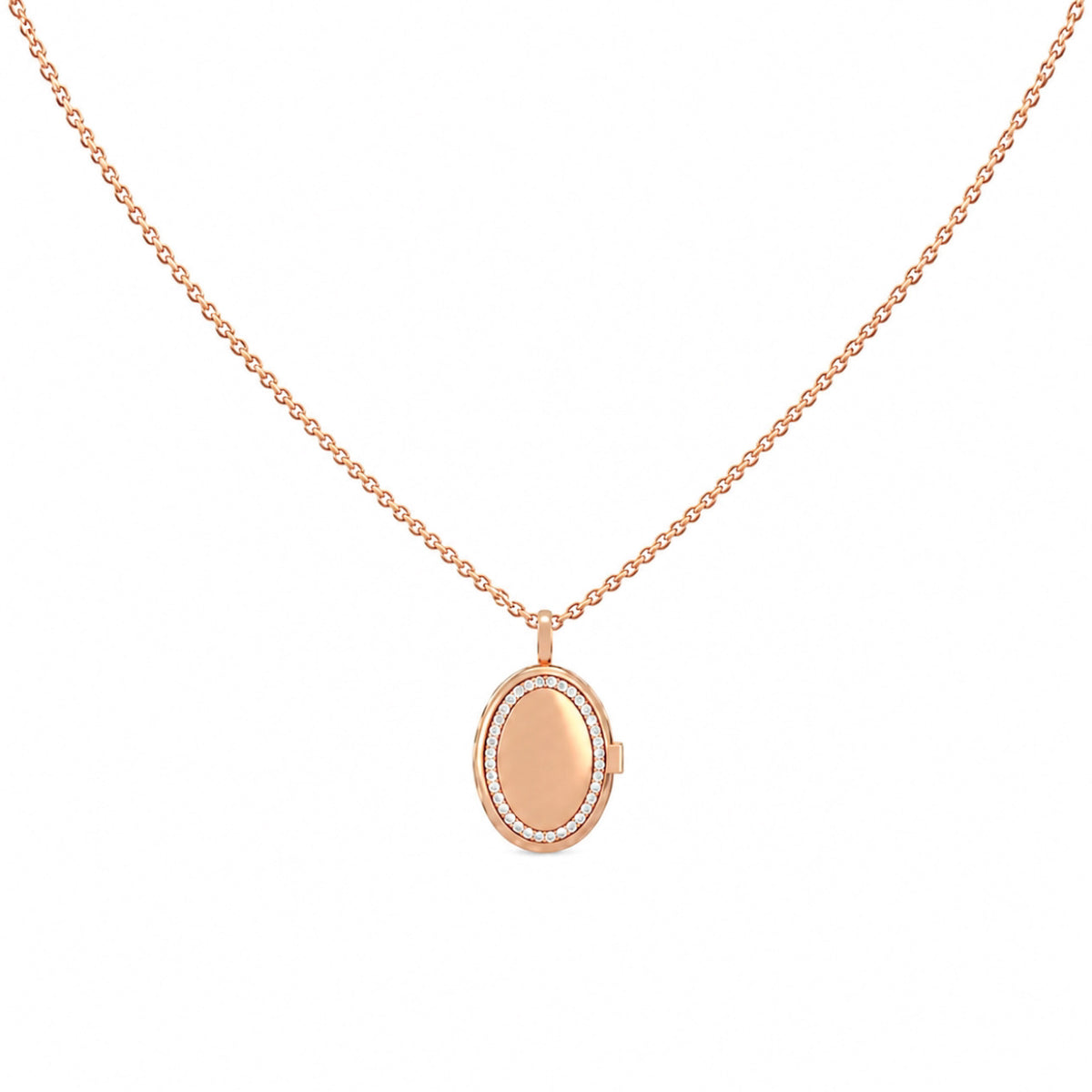 My Secret Locket Necklace Rose