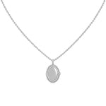 My Secret Locket Necklace White