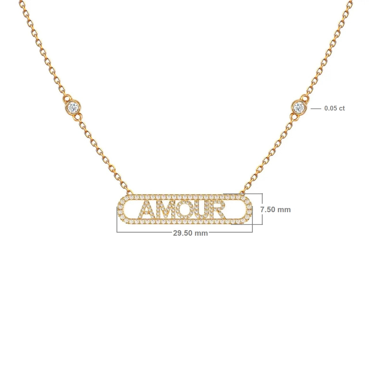Amour Diamond Necklace